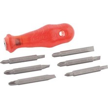 Caftra Izeltaş 4815006107 Bits Uçlu Tornavida Seti 7 Parça