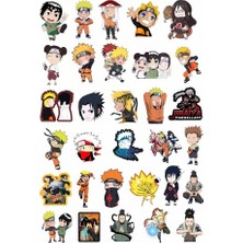 Ertürk Store Naruto Anime 31'li Sticker Paketi
