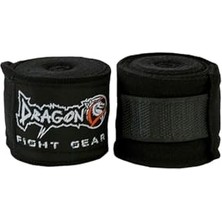 Dragondo Elastik Boks Bandajı 5mt, Tek Ebat, 83815-01, Sıyah