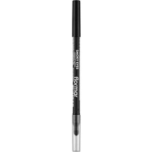 Ertürk Store Smoky Eyes Mat Bitişli & Suya Dayanıklı Sünger Başlıklı Göz Kalemi