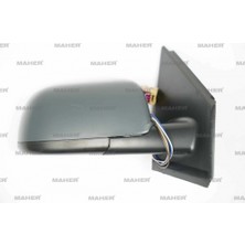 Maher Volkswagen Polo 2002-2005 Dış Dikiz Aynası Elektrikli, Isıtmalı, Astarlı Sağ (Oem NO:6Q1857508X3C) (Adet)