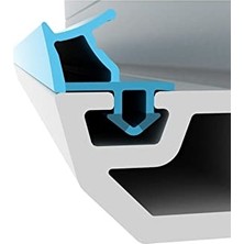 Pimapen Kapı Pencere Contası Pvc Doğrama Fitili 20 Metre Gri Pimapen, Fıratpen, Egepen, Winsa