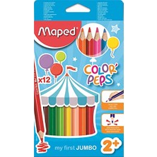 Color Peps Maxi Jumbo Kuru Boya 12 Renk (834010ZV)