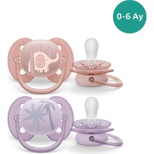 Philips Avent SCF091/09 Ultra Soft 0-6 Ay 2li Kız Emzik