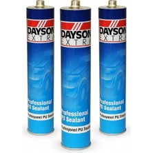 Caftra Dayson Extra Pu Mastik Antresit Gri 280 ml