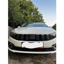 Arkt Sticker Fiat Egea Sedan Ön Panjur Sticker Set Krom 2021 Sonrası