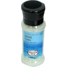 Ertürk Store Öğütme Yemeklik Granül Çakıl Deniz Tuzu 200 G Değirmenli