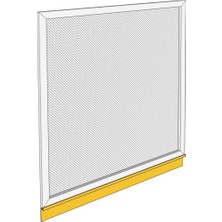 Kupa Tools Hazır Pencere Sinekliği Çift Kanat 1.25MM, 150 cm Cırtlı