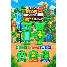 SYK Design Super Bear Adventure Yeşil Ayı ve Shicka Figür Seti - Süper Ayı Seti (1ADET)