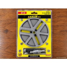 Dordoi Şahin Tools Ayarlı Delik Testere Panç Seti 45-130 mm Ayarlanabilir Panç Aparatı