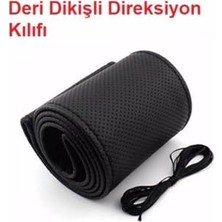 Ertürk Store Dikmeli Deri Direksiyon Kılıfı