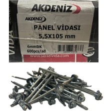 Ertürk Store 5.5X105 6 mm 600'LÜ Trapez Panel Vida Paket