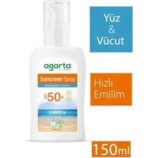 Ertürk Store Doğal Güneş Spreyi Spf 50 150 ml