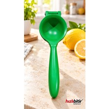 Bymyhand Döküm Yeşil Limon Sıkacağı Narenciye Sıkacağı(Büyük Boy)