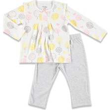 For My Baby Pileli Sweatshırt Alt 2'li Takım