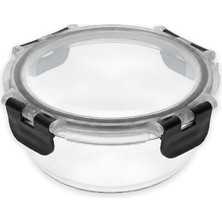 Krd Home Kilitli Cam Saklama Kabı 400 ml KRD-8298