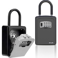 Ertürk Store Insafe ISC802KEY Şifreli Çelik Kasa; Anahtar Kasası, Anahtar Dolabı, Siyah
