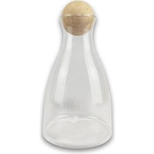 Ertürk Store Sürahi; Ahşap Kapaklı 1.7 L Cam, GPH59-2A