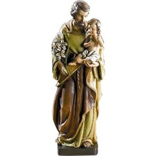 Ertürk Store St Joseph Çocuklu Heykeli, 20,32 cm