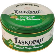 Taşköprü Çifte Kavrulmuş Boz Antep Fıstıklı Tahin Helvası Teneke 850 g – Taş Değirmen Tahininden