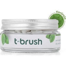 T-Brush Nane Aromalı Flörürsüz Diş Macunu Tableti