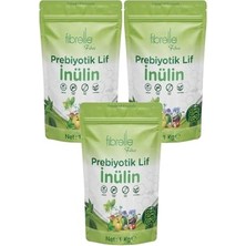 Ertürk Store Organik Prebiyotik Lif, 3 Kg, Doğal Inülin, Hindibağ x 3