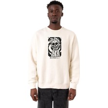 Tshirthane Rick Me Myself And I Rick Halloween Ekru Erkek 2ip Sweatshirt P22601S7386, S