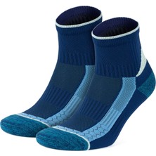 Gowith 2'li Tabanaltı Havlulu Dikişsiz Unisex Atletik Fit Koşu Yürüyüş Egzersiz Aktivite Çorabı 3593