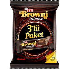Ertürk Store Browni Intense Çikolatalı Kek (3 x 50 G)