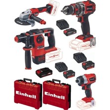 Einhell Tp-Cd 18/50 Li-I Bl Matkap Te-Cı 18 Bl Herocco 18V Axxio 18/150 2x4.0 2.0 2.5 Akülü Set