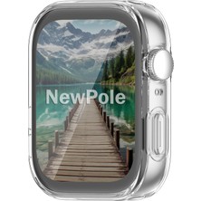 Str Store [huawei Watch Fit 3 ile Uyumlu] Fit 3 Için Ekran Koruyucu Kırılmaz Cam ve Tam Kaplayan Watch Kasa Koruyucu Kılıf Yüksek Hassasiyetli Tam Kaplayan Kılıf Huawei Watch Fit 3 ile Uyumlu (Şeffaf)