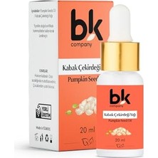 Ertürk Store %100 Saf Kabak Çekirdeği Yağı Ciltte Sıkılaştırıcı Etki ve Saç Dökülmesine Karşı Güçlü Serum 20 ml