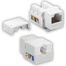Ertürk Store Q-J90K Cat6 90 Derece Keystone Jack