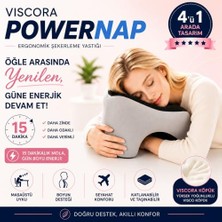 Ertürk Store Ergonomik Masaüstü Uyku ve Kaylule Yastığı, Boyun Kol ve Yüz Destekli