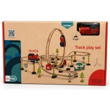 Efnaz Style SH40600 75 Parça Çantalı Oyuncak Tren Seti