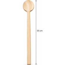 Hazar Jumbo Boy 55 cm Ahşap Kaşık