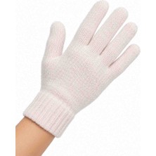 Patika Soft Touch Çocuk Kışlık Yün Örgü Eldiven - Krem - 3-8 Yaş - Yumuşak ve Sıcak Tutan
