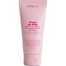 Ertürk Store Crush On Pink - Spf 50+ Leke Karşıtı ve Ton Eşitleyici Pembe Güneş Kremi