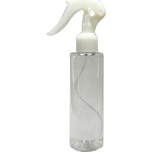 Ertürk Store 100 Adet 250 ml Şeffaf Beyaz Spreyli Pet Şişe