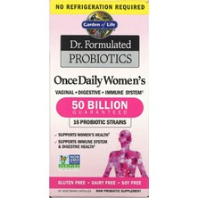 Garden Of Life, Dr. Formulated Probiotics, Once Daily Women's, 50 Billion, 30 Vegetarian Capsul.abd Menşei.