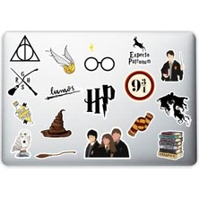 Ertürk Store Harry Potter Temalı Dekoratif Sticker Seti 012; Laptop, Notebook, Tablet ve Telefon Için