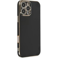 Efnaz Style Apple iPhone 16 Pro Max Kılıf Volet Silikon - Siyah