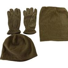 Ertürk Store Eldiven, Polar Bere Boyunluk Seti 3'lü Nano