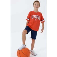 U.s. Polo Bermuda Takım US2433-4 Kırmızı