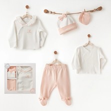 Andywawa AC26530 Little Swan Love 5li Hastane Çıkışı Ekru