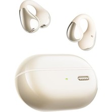 Ertürk Store Pearlclip Pro Hi-Res Ldac Enc Ows Kablosuz Bluetooth 6.0 Kulaklık, Bej
