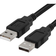 Str Store 4752 0.5 Metre Iki Ucu Erkek USB Uzatma Kablosu 0.5 Metre Uzatıcı Iki Ucu Erkek Parazit Önleyici Filtre 12MBPS Ileetişim Hızı 2XAWG24 2XAWG28