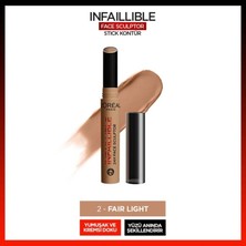 Str Store L'oréal Paris Infaillible Face Sculpter Stick Kontür - Fair Light