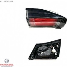Maher Honda Civic Hatchback 2016-2021 Stop Lambası Iç Sol (Oem No: 34 155 Tgb - H01)