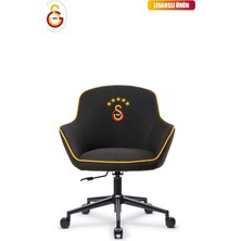 Fanchair x Galatasaray Icon Siyah Kumaş Çalışma Koltuğu